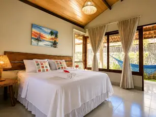 Casa pé na areia em Patacho