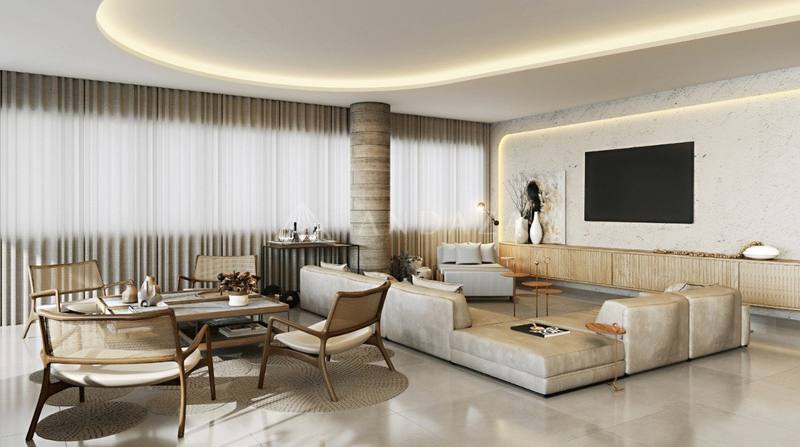 Apartamento 4 suítes e gabinete no Edifício Urban - Jatiúca