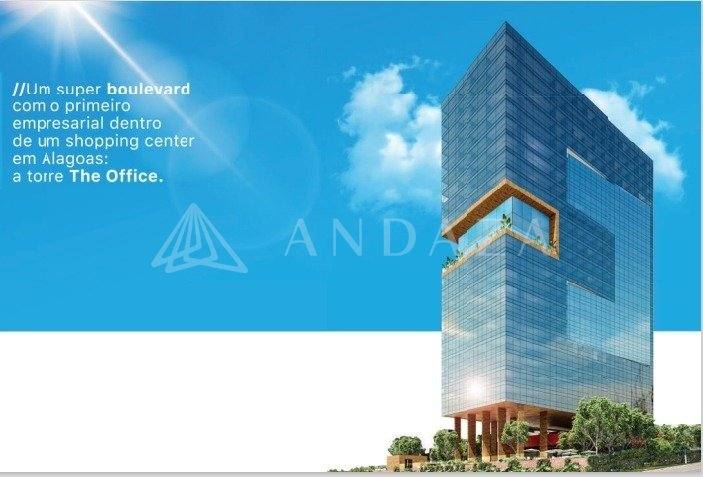 Sala comercial com vista mar à venda no The Office - Cruz das Almas